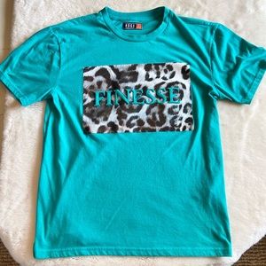 teal summer Finness Shirt (M*